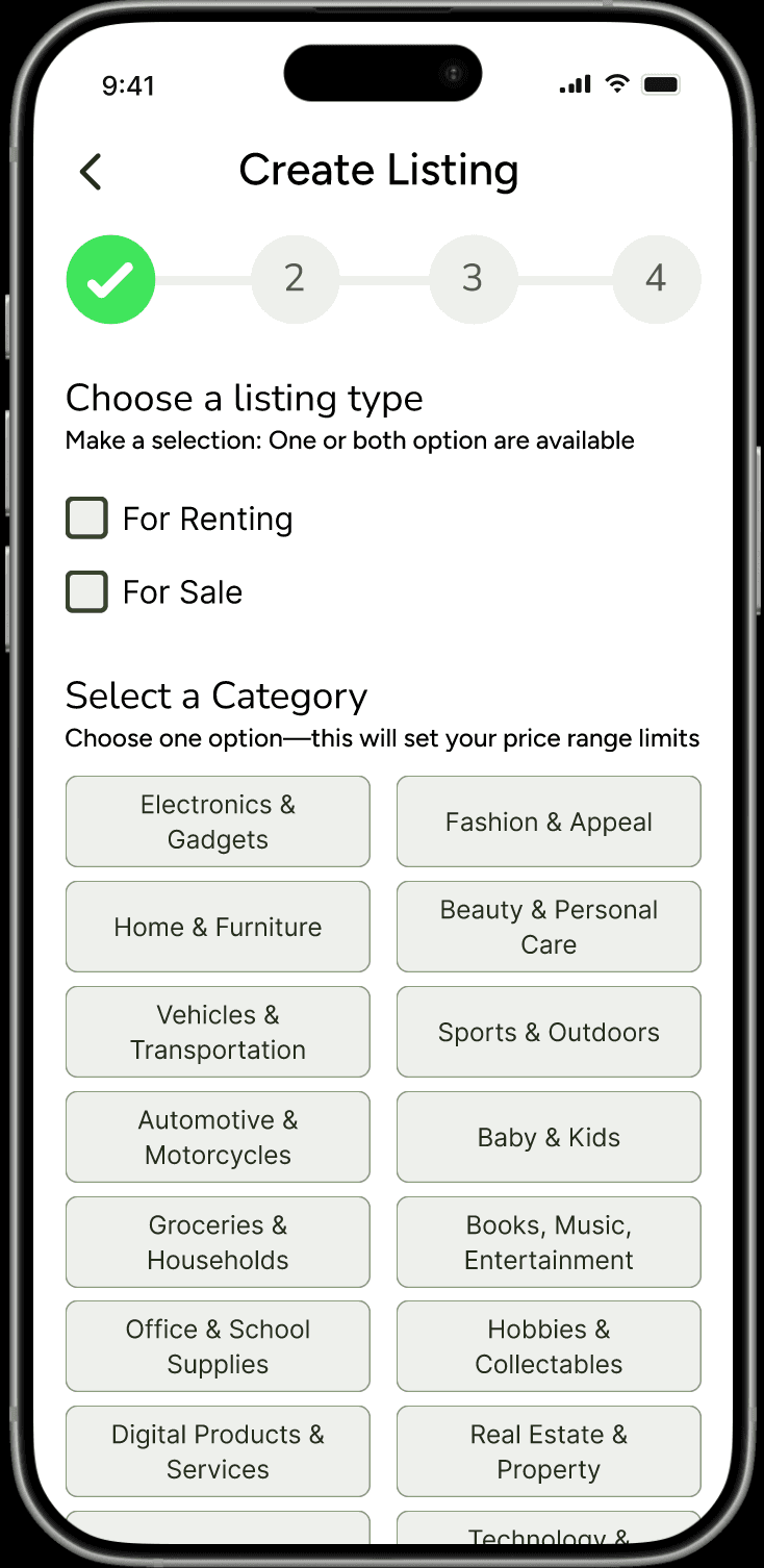 LendItOut mobile preview